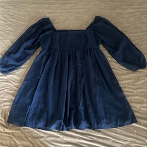 Navy Lucky Brand Mini Dress